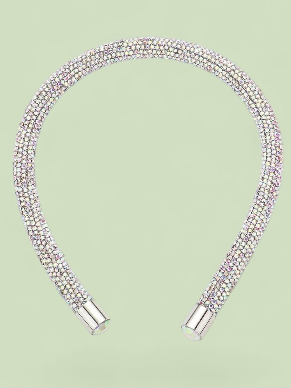 Silver Bling Studded Headband